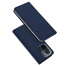 Tamsiai mėlynas atverčiamas dėklas Xiaomi Redmi 11A / 12C / Poco C55 "Dux Ducis Skin Pro"
