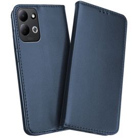 Tamsiai mėlynas atverčiamas dėklas Xiaomi Redmi 17 4G / 5G "Smart Magnetic"