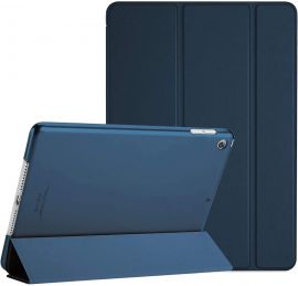 Tamsiai mėlynas dėklas Apple iPad Air 10.9 2020 "Smart Leather"