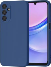 Tamsiai mėlynas dėklas Samsung A165 A16 4G / A166 A16 5G "Mercury Silicone"