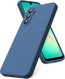 Tamsiai mėlynas dėklas Samsung A266 A26 5G "Mercury Silicone"