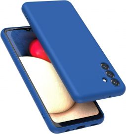 Tamsiai mėlynas dėklas Samsung Galaxy A146 A14 5G "Mercury Soft"