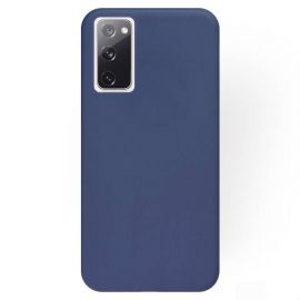 Tamsiai mėlynas dėklas Samsung Galaxy S20 FE / S20 Lite "Rubber TPU"