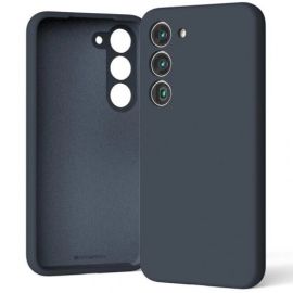 Tamsiai mėlynas dėklas Samsung S721 S24 FE "Mercury Silicone"