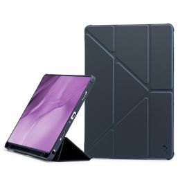 Tamsiai mėlynas dėklas Samsung X210 / X215 / X216 Tab A9 Plus 11.0 / X230 / X235 / X236 Tab A11 Plus 11.0 "Origami"