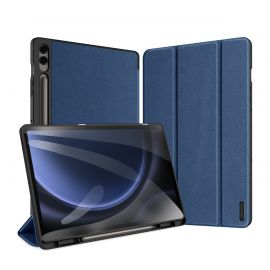 Tamsiai mėlynas dėklas Samsung X610 / X616 Tab S9 FE Plus "Dux Ducis Domo"