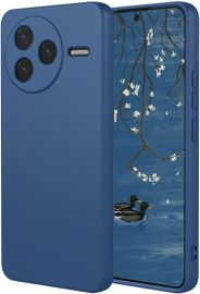 Tamsiai mėlynas dėklas Xiaomi Poco F7 Pro "Liquid Silicone" 1.5mm
