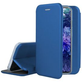 Tamsiai mėlynos spalvos atverčiamas dėklas Samsung Galaxy S20 FE "Book Elegance"