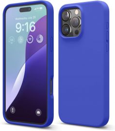 Tamsiai violetinis dėklas Apple iPhone 16 Pro "Mag Silicone "