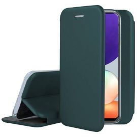 Tamsiai žalias atverčiamas dėklas Samsung A175 A17 4G / A176 A17 5G "Book Elegance"