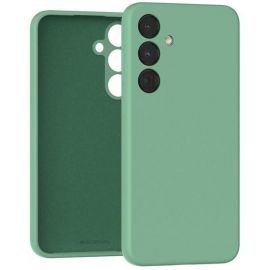 Tamsiai žalias dėklas Samsung A165 A16 4G / A166 A16 5G "Mercury Silicone"