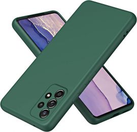 Tamsiai žalias dėklas Samsung Galaxy A135 A13 4G "Mercury Silicone"