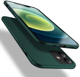 Tamsiai žalios spalvos dėklas Apple iPhone 12 / 12 Pro "X-level Guardian"