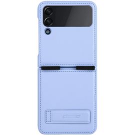 Violetinis atverčiamas dėklas Nillkin Qin Leather (Plain Leather) telefonui Samsung F721 Z Flip 4 5G