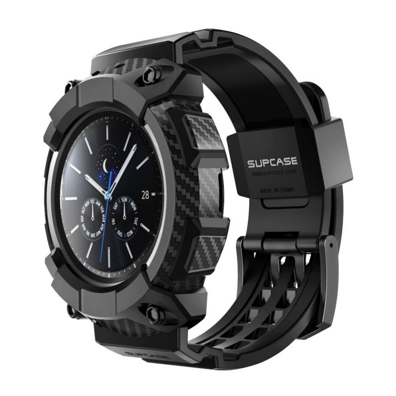 Juodas dėklas Samsung Watch 4 Classic 