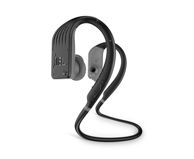 Juodos belaidės ausinės JBL Endurance Jump Sport