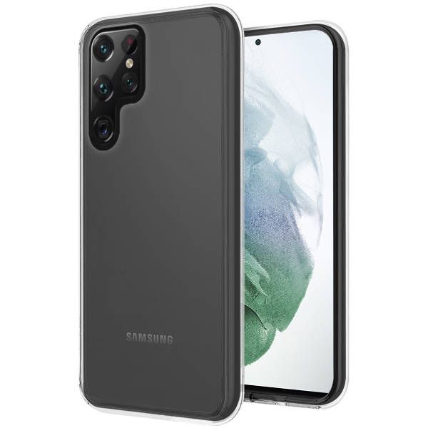Skaidrus silikoninis dėklas Samsung Galaxy S22 Ultra 
